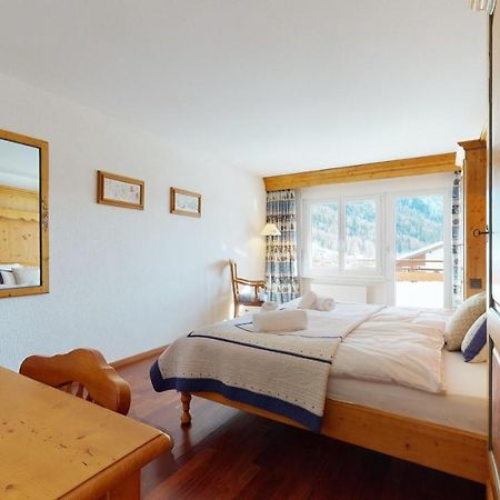 Gonenstein Residence In Leukerbad, Entire Apartment/Studio With Balcony Eksteriør bilde