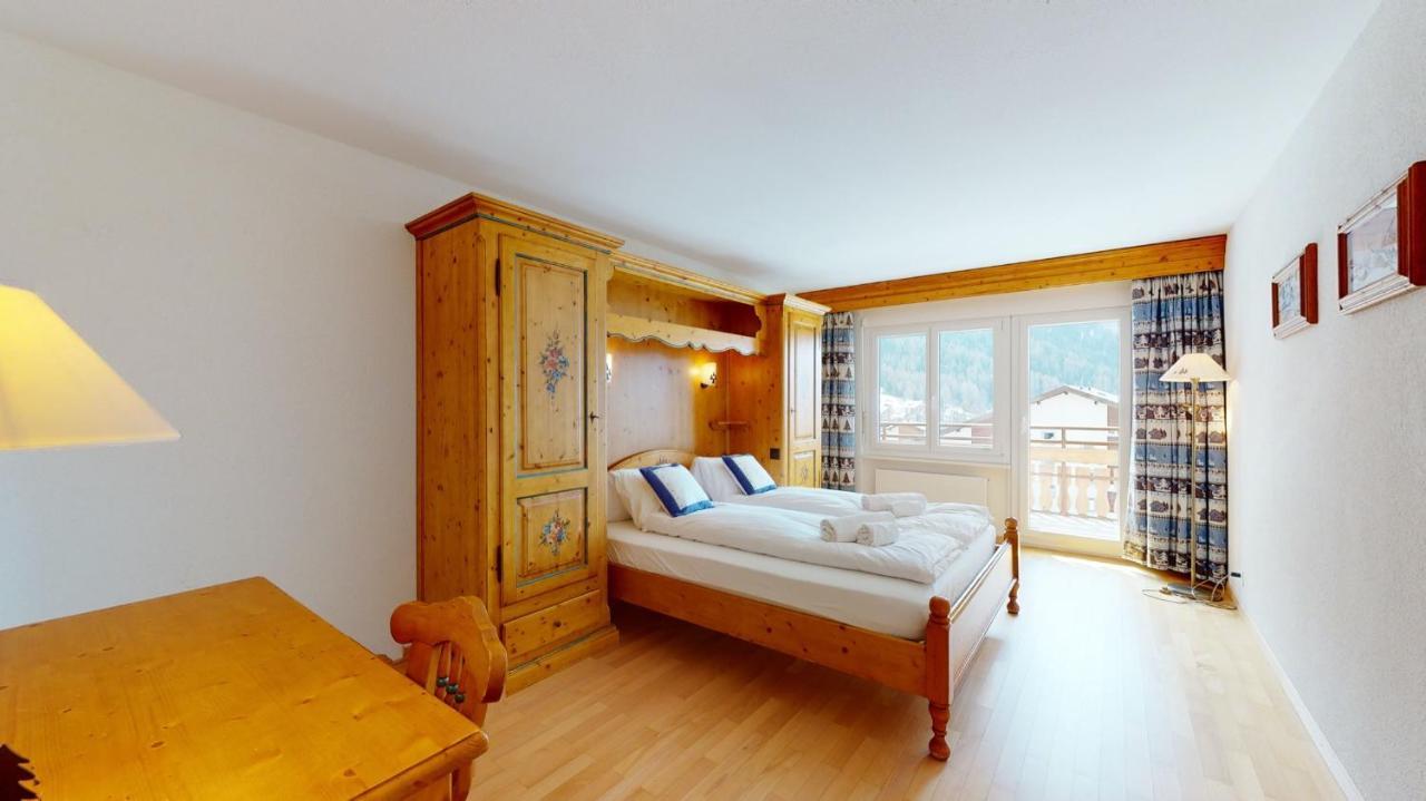 Gonenstein Residence In Leukerbad, Entire Apartment/Studio With Balcony Eksteriør bilde