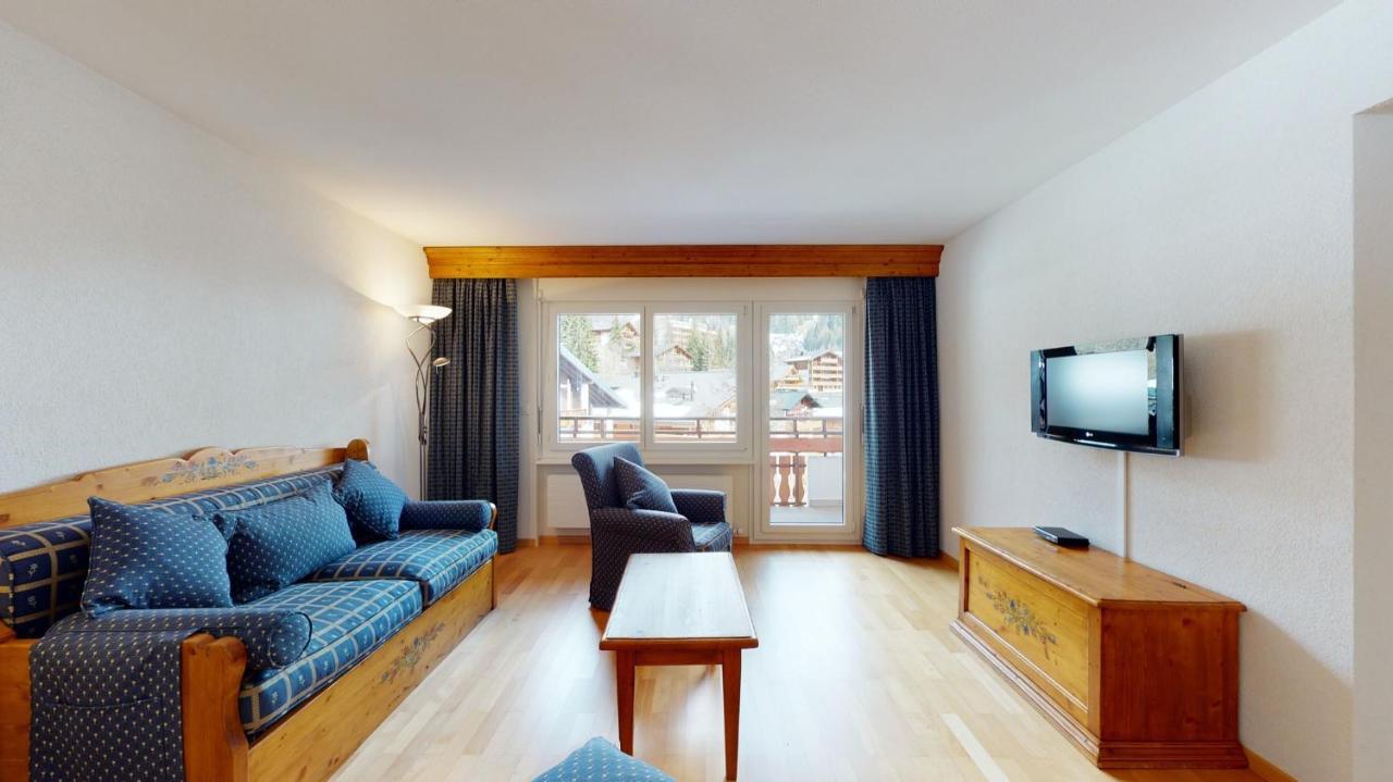 Gonenstein Residence In Leukerbad, Entire Apartment/Studio With Balcony Eksteriør bilde