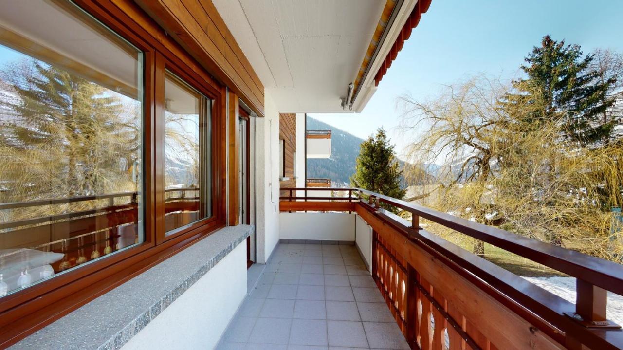 Gonenstein Residence In Leukerbad, Entire Apartment/Studio With Balcony Eksteriør bilde