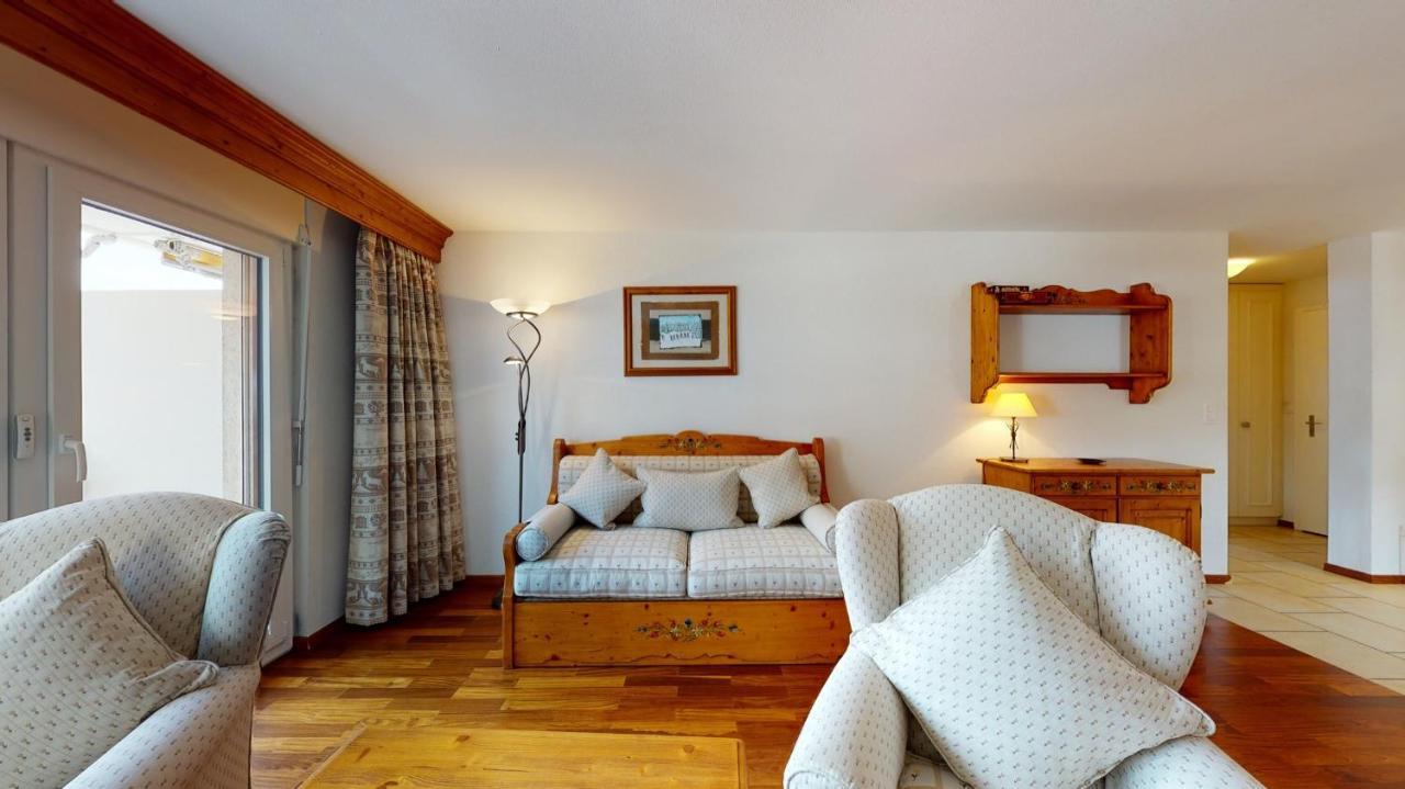 Gonenstein Residence In Leukerbad, Entire Apartment/Studio With Balcony Eksteriør bilde