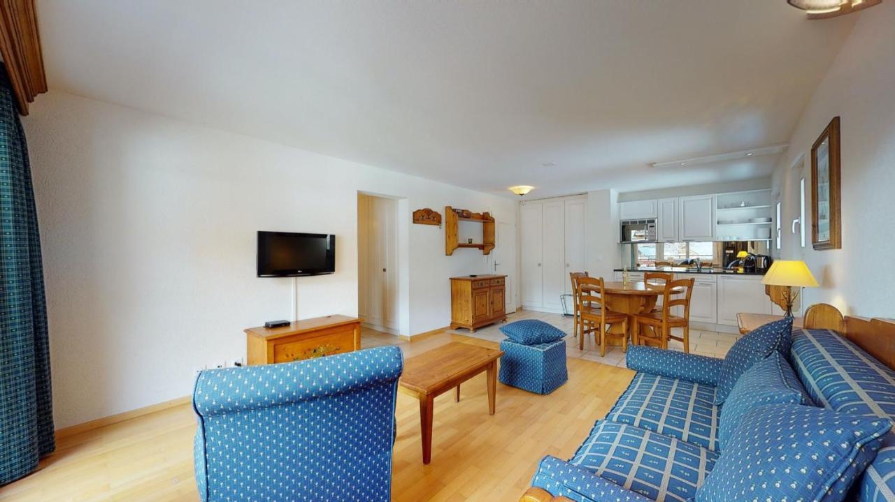 Gonenstein Residence In Leukerbad, Entire Apartment/Studio With Balcony Eksteriør bilde