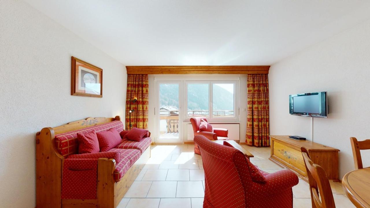 Gonenstein Residence In Leukerbad, Entire Apartment/Studio With Balcony Eksteriør bilde