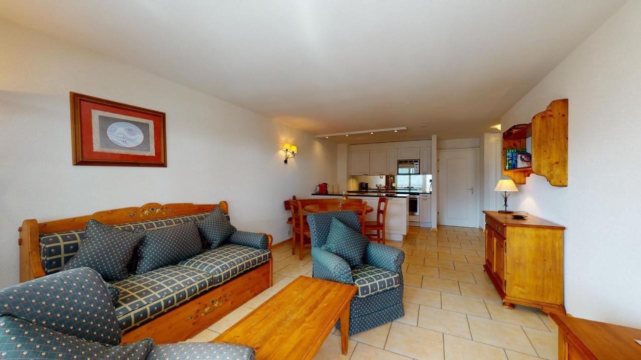 Gonenstein Residence In Leukerbad, Entire Apartment/Studio With Balcony Eksteriør bilde