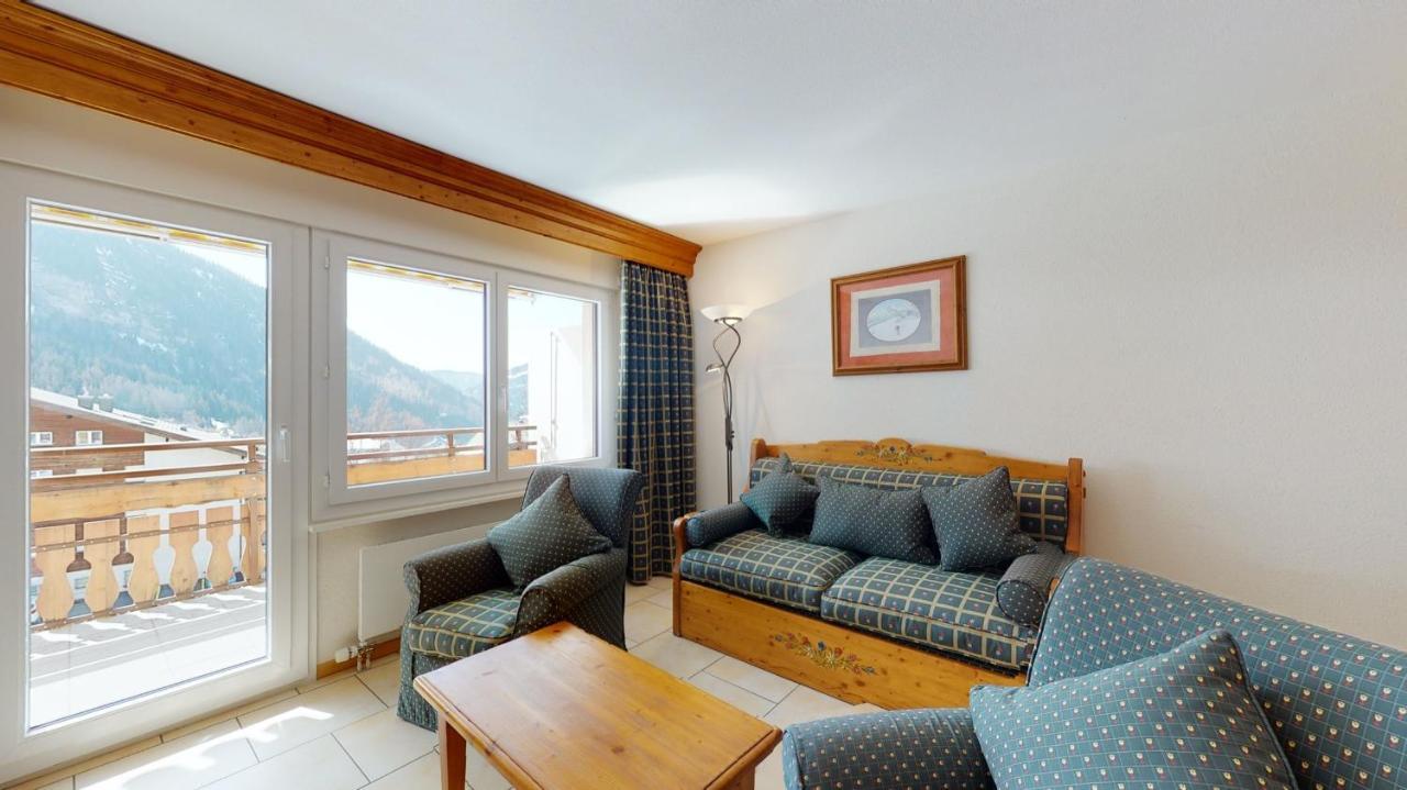 Gonenstein Residence In Leukerbad, Entire Apartment/Studio With Balcony Eksteriør bilde