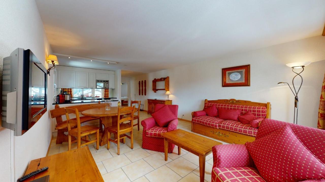 Gonenstein Residence In Leukerbad, Entire Apartment/Studio With Balcony Eksteriør bilde