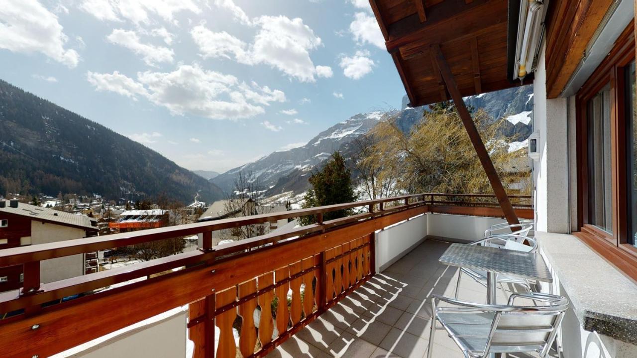 Gonenstein Residence In Leukerbad, Entire Apartment/Studio With Balcony Eksteriør bilde