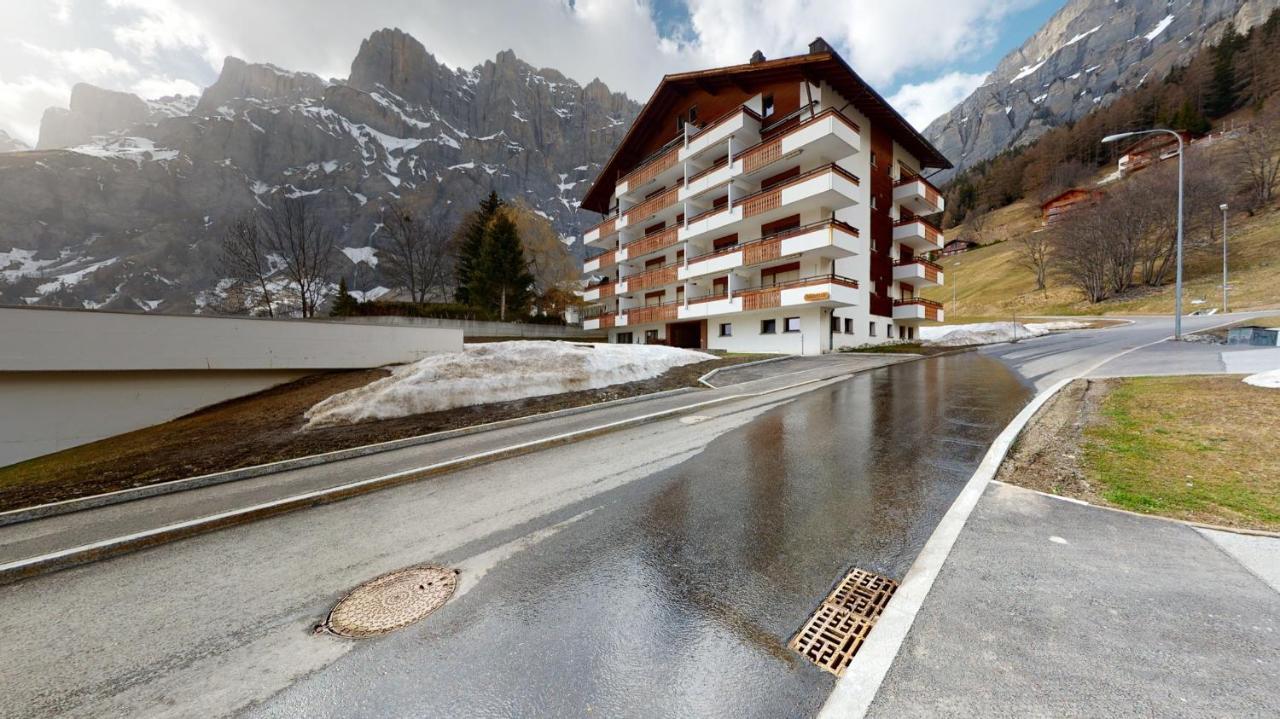 Gonenstein Residence In Leukerbad, Entire Apartment/Studio With Balcony Eksteriør bilde