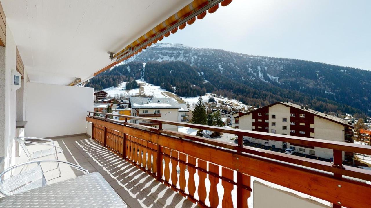 Gonenstein Residence In Leukerbad, Entire Apartment/Studio With Balcony Eksteriør bilde