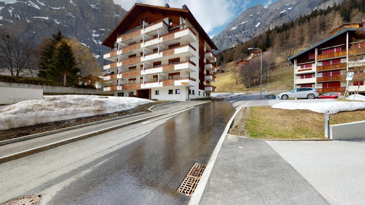 Gonenstein Residence In Leukerbad, Entire Apartment/Studio With Balcony Eksteriør bilde