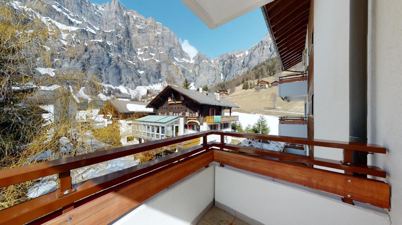 Gonenstein Residence In Leukerbad, Entire Apartment/Studio With Balcony Eksteriør bilde