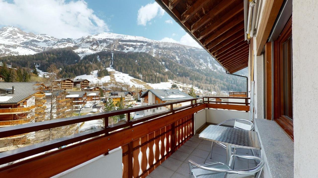 Gonenstein Residence In Leukerbad, Entire Apartment/Studio With Balcony Eksteriør bilde