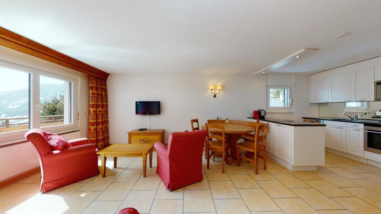 Gonenstein Residence In Leukerbad, Entire Apartment/Studio With Balcony Eksteriør bilde