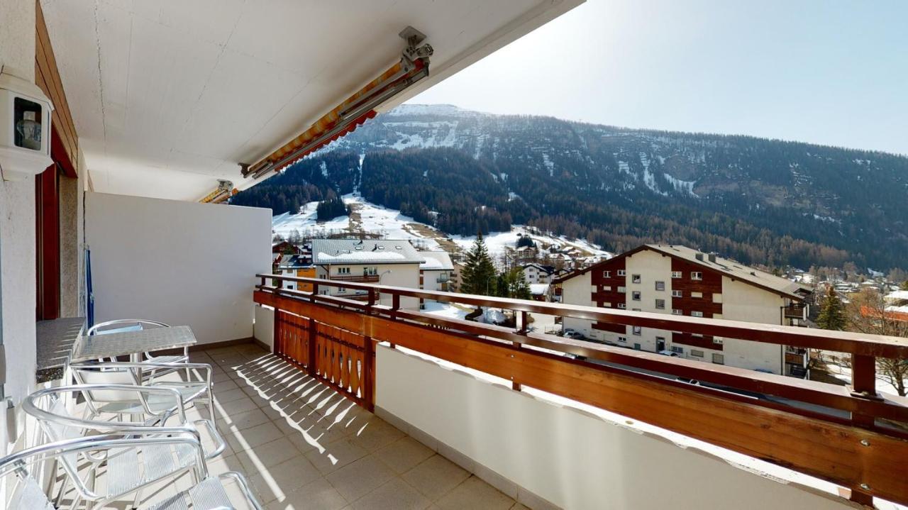 Gonenstein Residence In Leukerbad, Entire Apartment/Studio With Balcony Eksteriør bilde