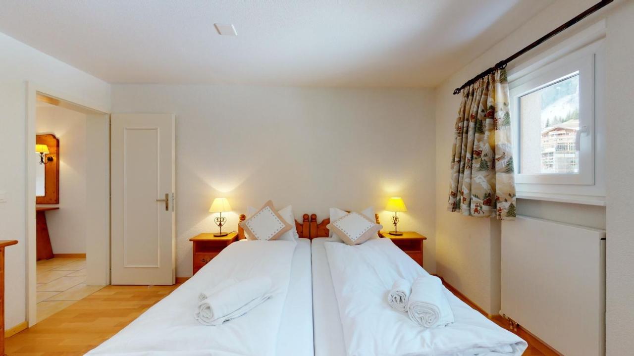 Gonenstein Residence In Leukerbad, Entire Apartment/Studio With Balcony Eksteriør bilde