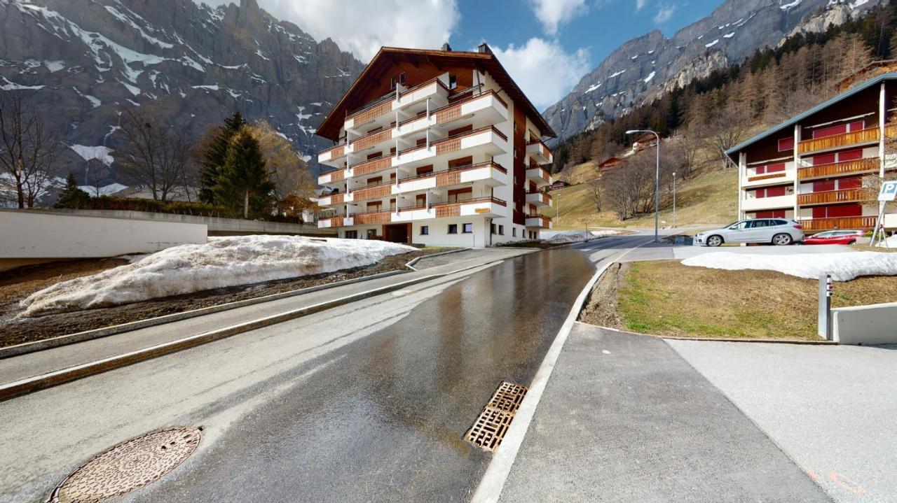 Gonenstein Residence In Leukerbad, Entire Apartment/Studio With Balcony Eksteriør bilde