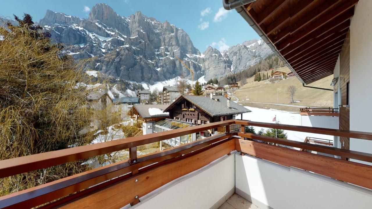 Gonenstein Residence In Leukerbad, Entire Apartment/Studio With Balcony Eksteriør bilde