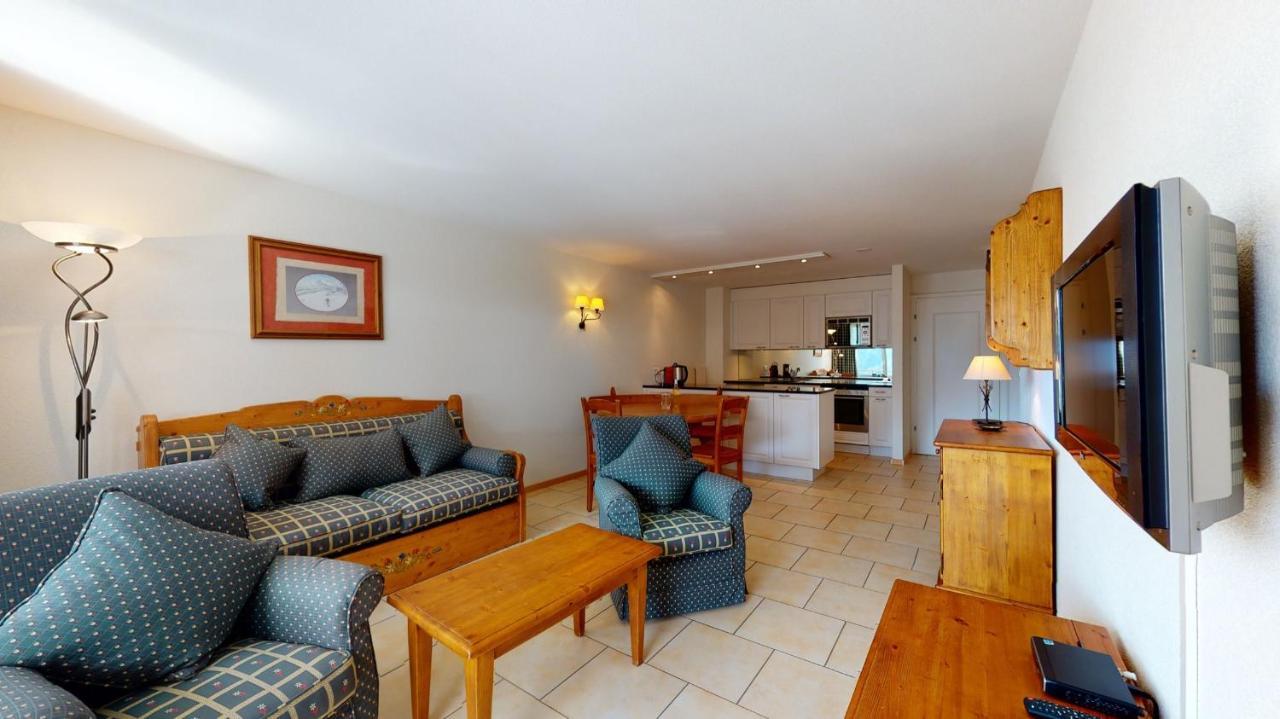 Gonenstein Residence In Leukerbad, Entire Apartment/Studio With Balcony Eksteriør bilde