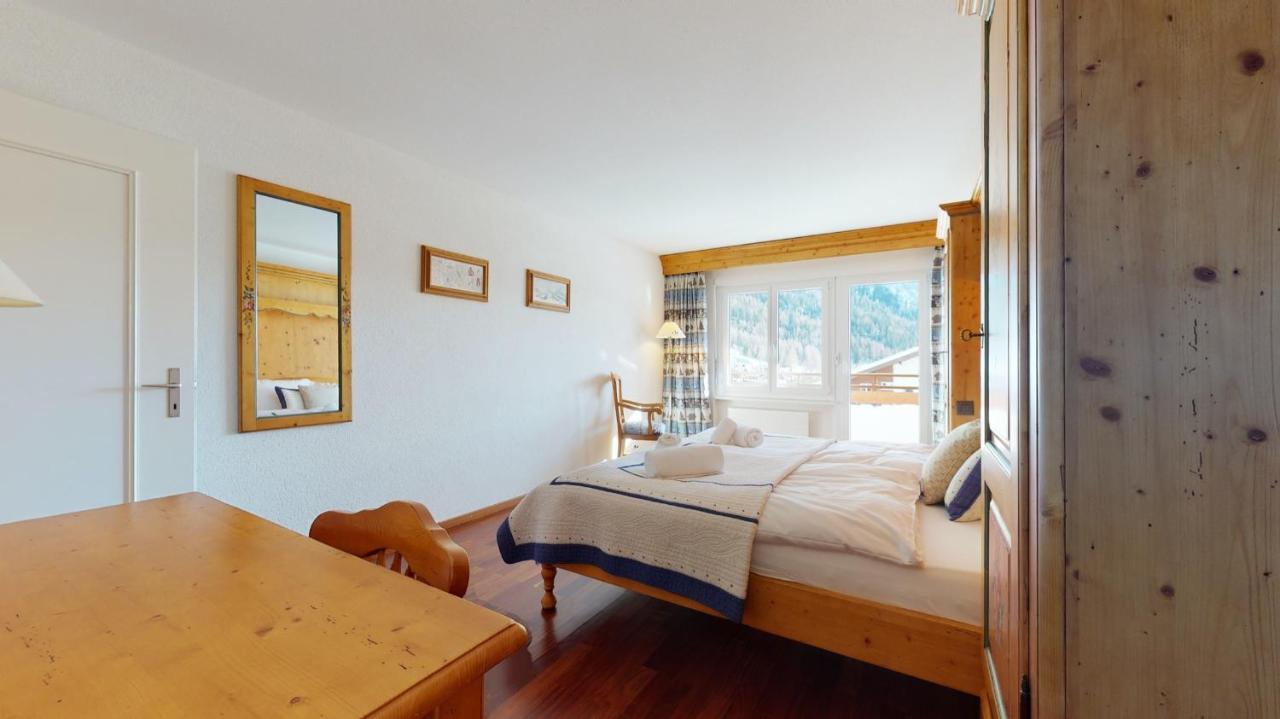 Gonenstein Residence In Leukerbad, Entire Apartment/Studio With Balcony Eksteriør bilde