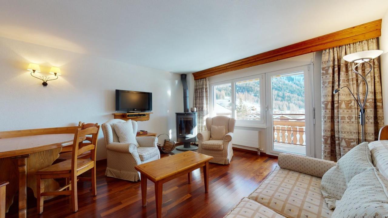 Gonenstein Residence In Leukerbad, Entire Apartment/Studio With Balcony Eksteriør bilde