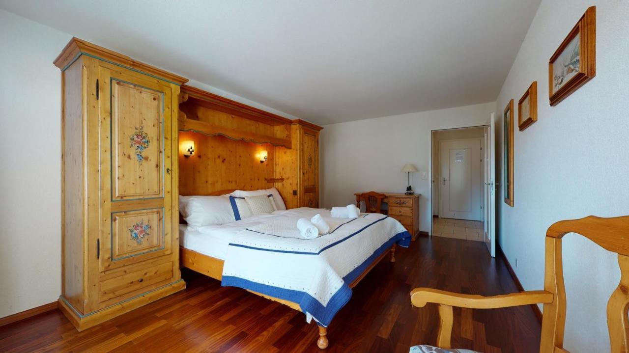 Gonenstein Residence In Leukerbad, Entire Apartment/Studio With Balcony Eksteriør bilde