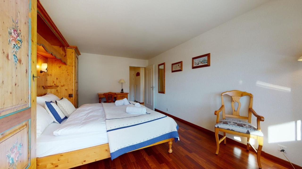 Gonenstein Residence In Leukerbad, Entire Apartment/Studio With Balcony Eksteriør bilde